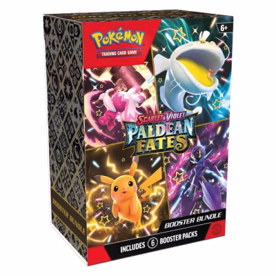 Pokemon Trading Card Game: Scarlet & Violet Paldean Fates Booster Bundle